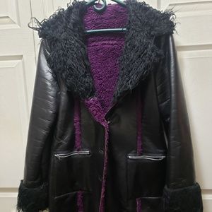 Reversible Fuzzy Pea Coat
